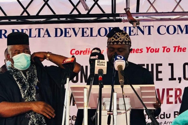 FULL TEXT OF THE GOODWILL MESSAGE BY REP. OLUBUNMI TUNJI-OJO (BTO), CHAIRMAN, HOUSE OF REPRESENTATIVES COMMITTEE ON NIGER DELTA DEVELOPMENT COMMISSION (NDDC) AT THE COMMISSIONING OF THE 1050 BED-SPACE HOSTEL BY PRESIDENT MUHAMMADU BUHARI AT THE UNIVERSITY OF UYO, AKWA IBOM STATE