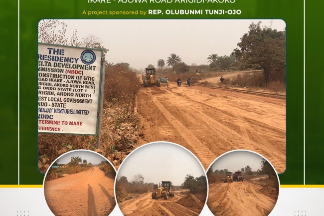 Photos: On-going Projects being Facilitated by Hon. Olubunmi Tunji-Ojo